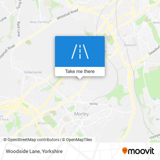 Woodside Lane map