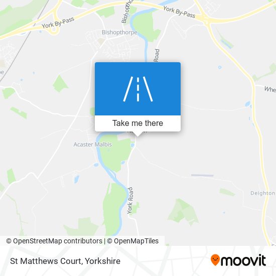 St Matthews Court map