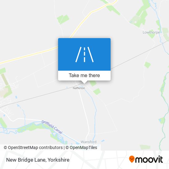 New Bridge Lane map
