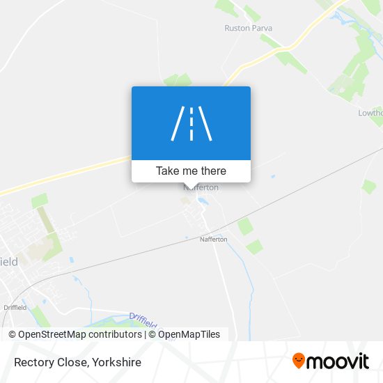 Rectory Close map