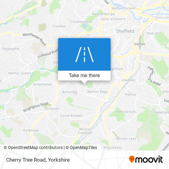 Cherry Tree Road map