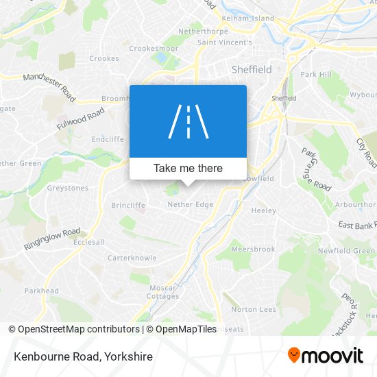 Kenbourne Road map