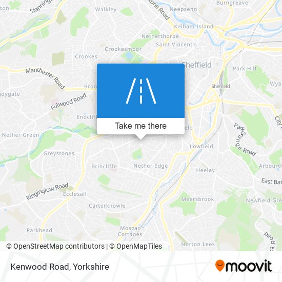 Kenwood Road map