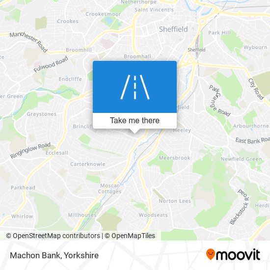 Machon Bank map