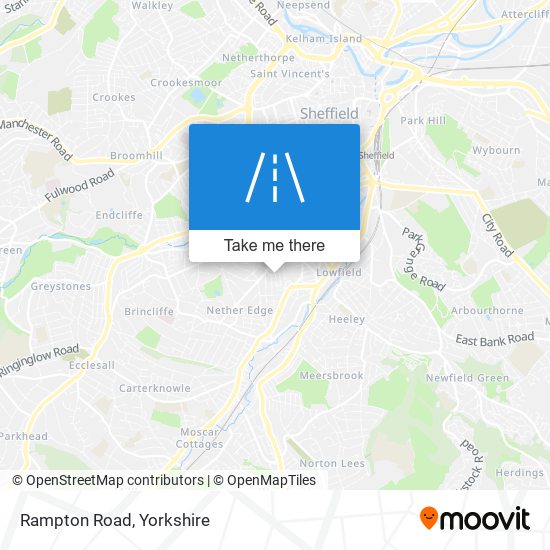 Rampton Road map