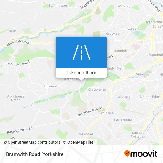 Bramwith Road map