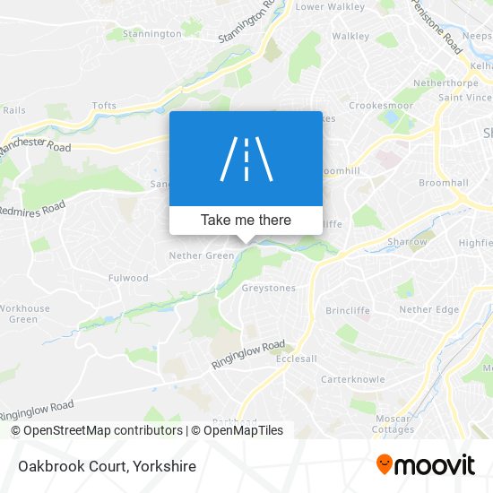 Oakbrook Court map