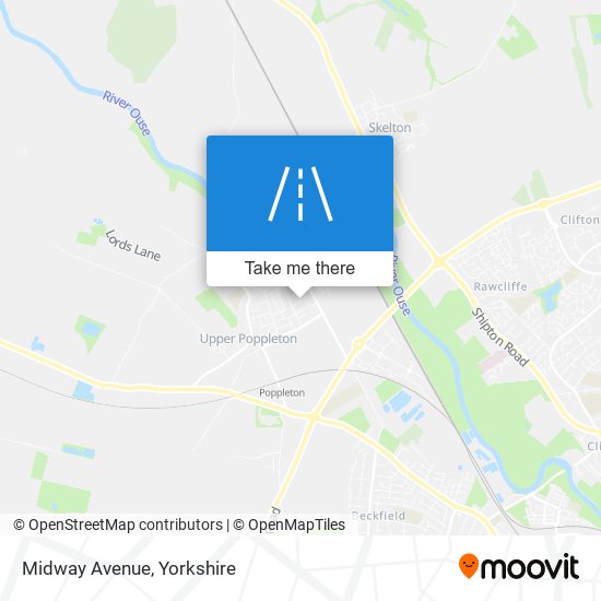Midway Avenue map