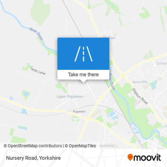 Nursery Road map
