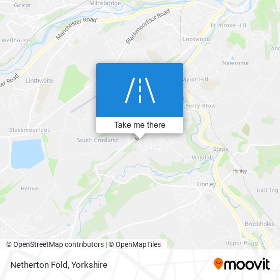 Netherton Fold map