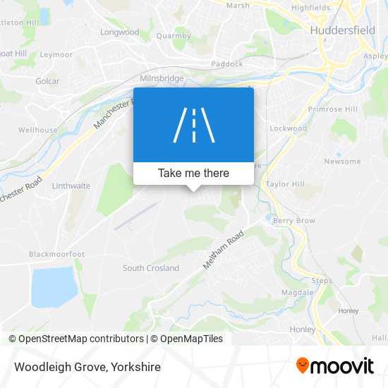 Woodleigh Grove map