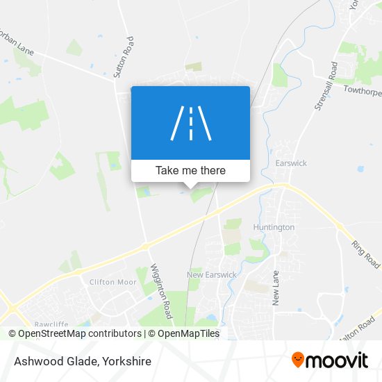Ashwood Glade map