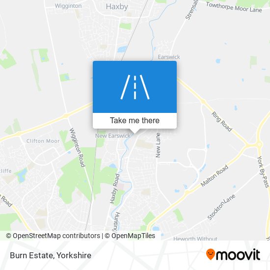 Burn Estate map