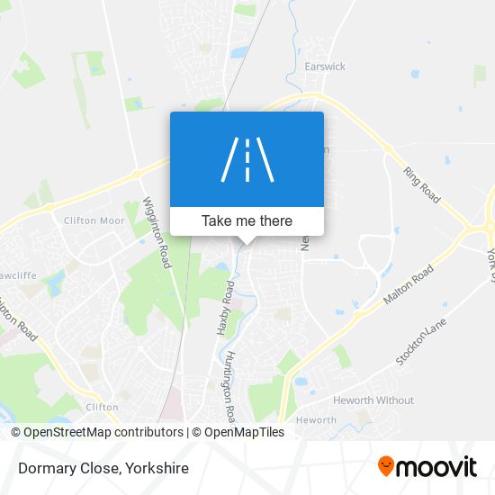 Dormary Close map