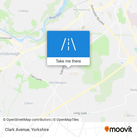 Clark Avenue map