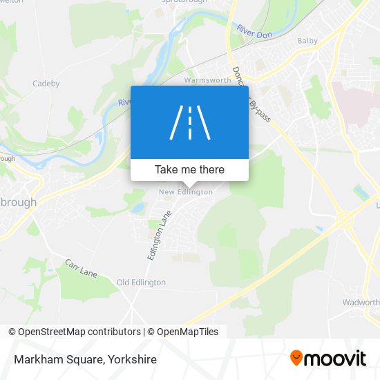 Markham Square map