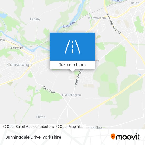 Sunningdale Drive map