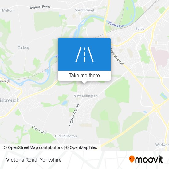 Victoria Road map