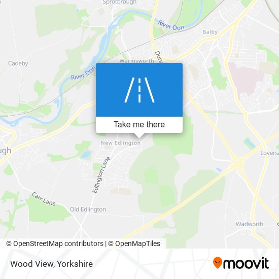 Wood View map