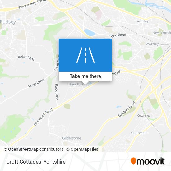 Croft Cottages map