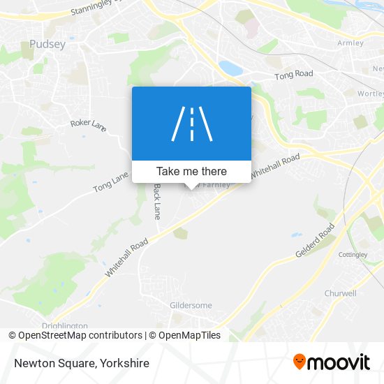 Newton Square map