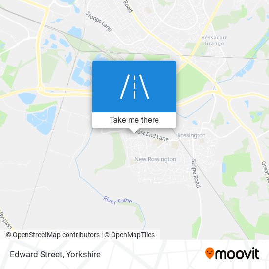 Edward Street map