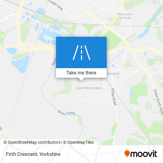 Firth Crescent map