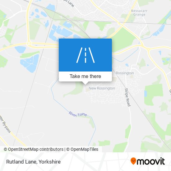 Rutland Lane map