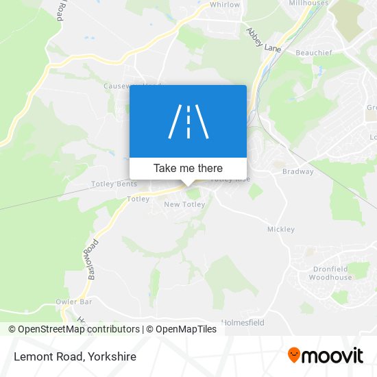 Lemont Road map
