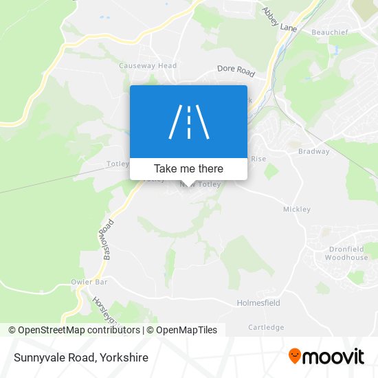 Sunnyvale Road map