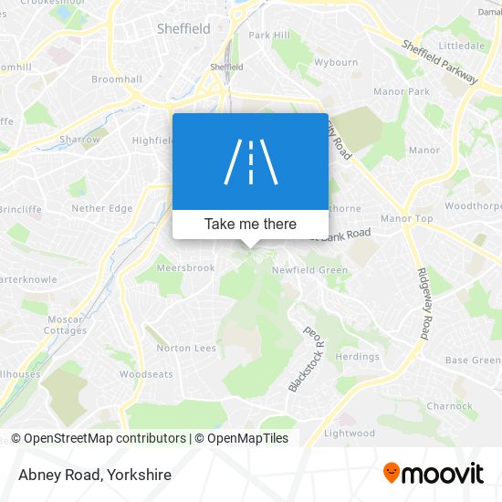 Abney Road map
