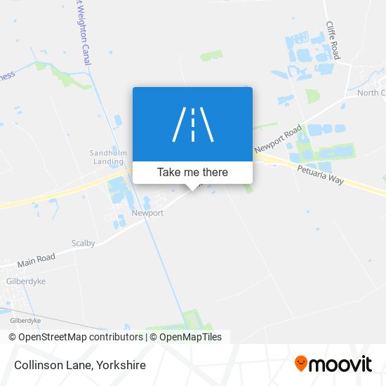 Collinson Lane map