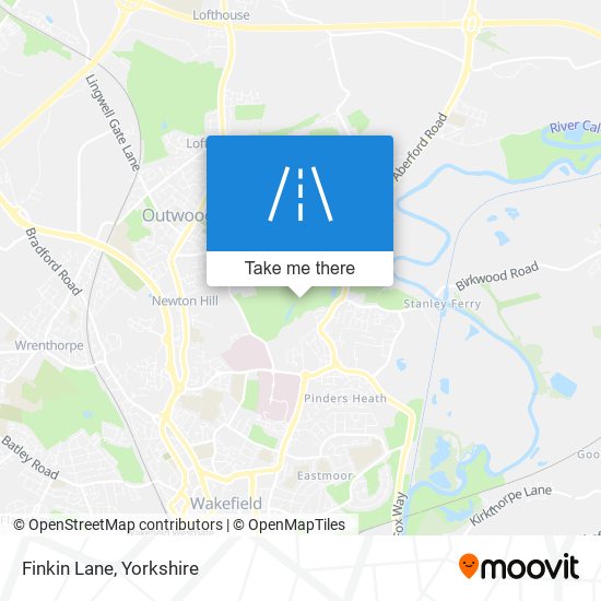 Finkin Lane map