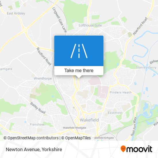 Newton Avenue map