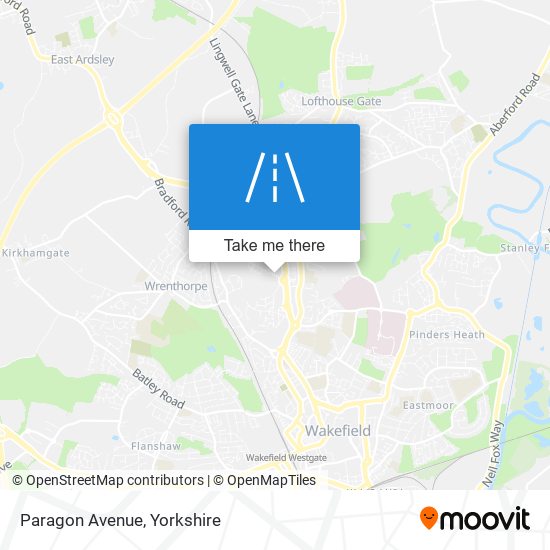 Paragon Avenue map