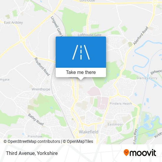 Third Avenue map