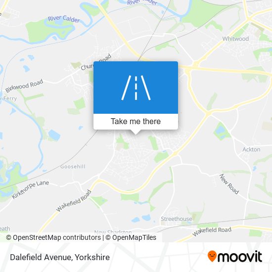 Dalefield Avenue map