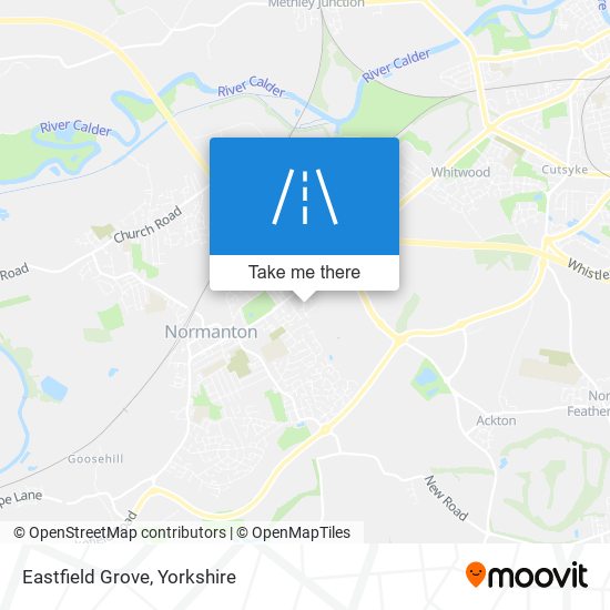 Eastfield Grove map