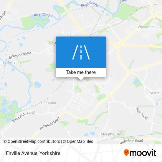 Firville Avenue map