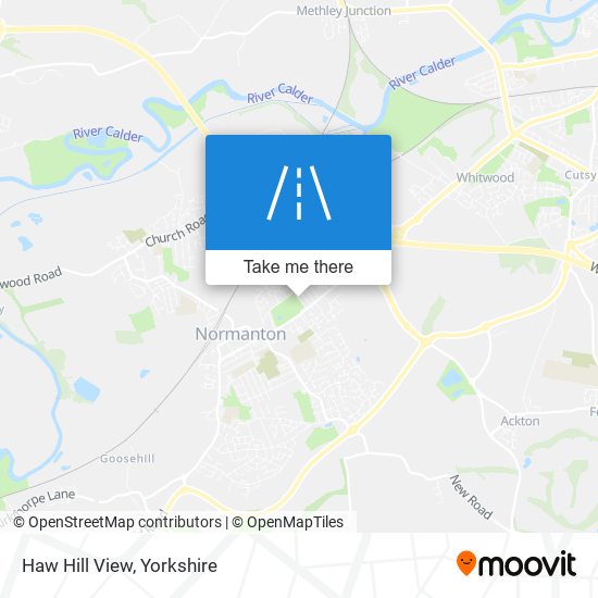 Haw Hill View map