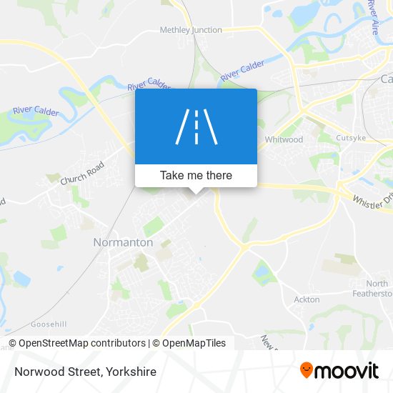 Norwood Street map