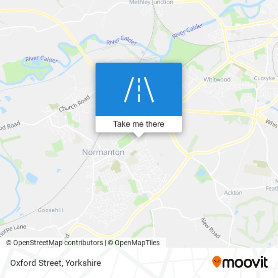 Oxford Street map