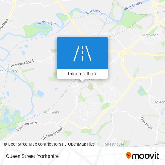 Queen Street map
