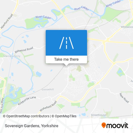 Sovereign Gardens map