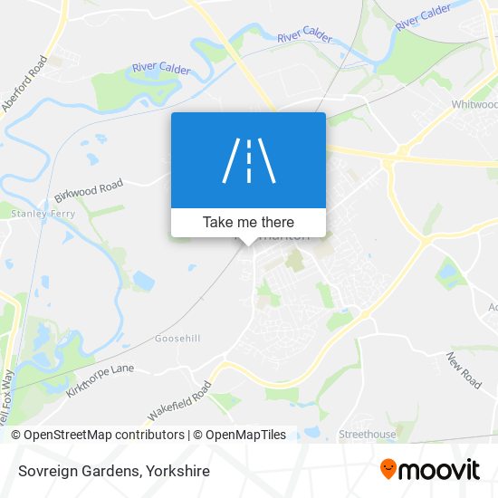 Sovreign Gardens map