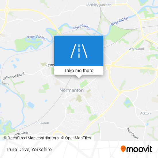 Truro Drive map