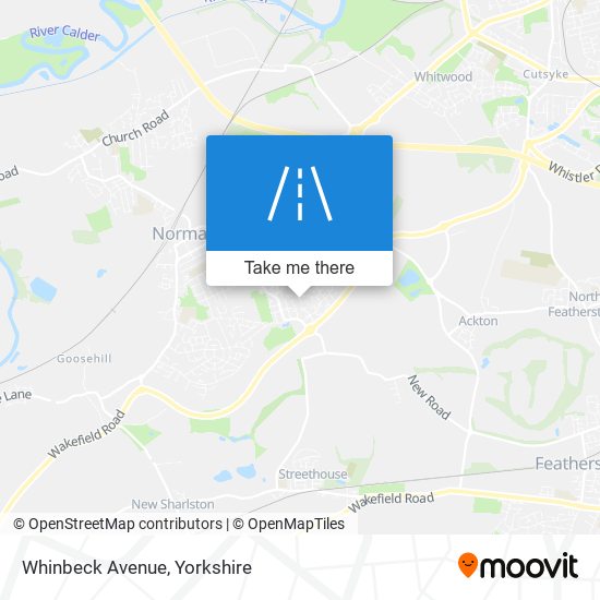 Whinbeck Avenue map