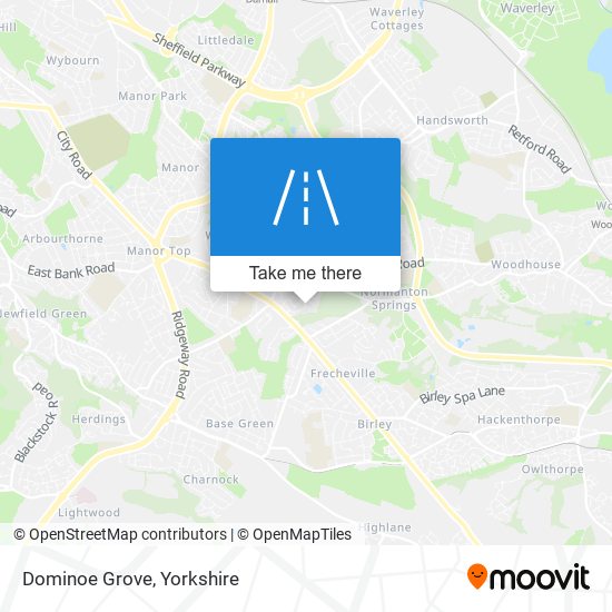 Dominoe Grove map