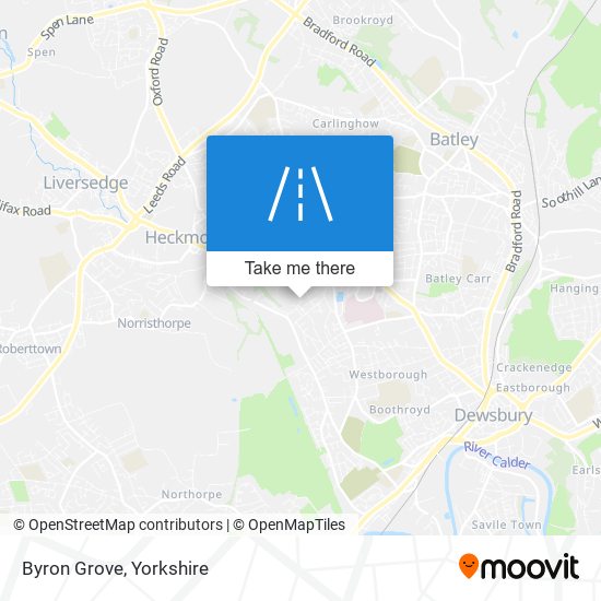 Byron Grove map