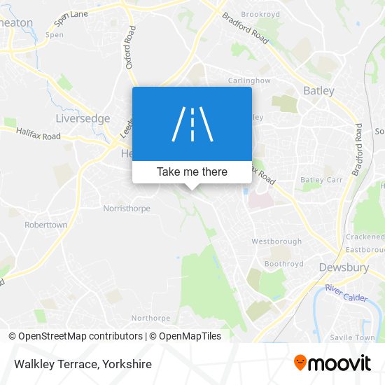 Walkley Terrace map